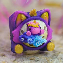 Goldenstar Keycap - Napicorn - Lunapicorn