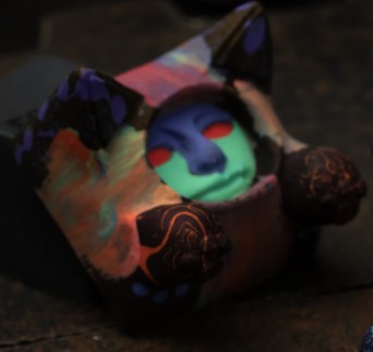 Nightcaps - Urban Decay A ETF x Hello Caps - Bongoface