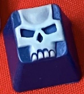 Clack Factory - Arual Blue Zwei-Color Skulls