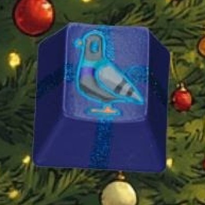 Level caps - Present (Blue) Sky Rat