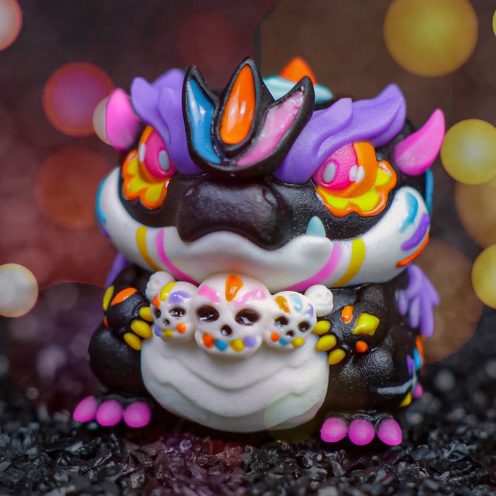 Crystal Pieces - Onyx Mictlan Drageris