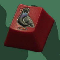 Level caps - Plain Red Sky Rat