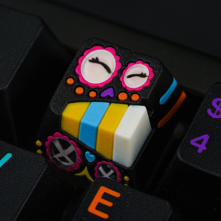 Goldenstar Keycap - Yollo - Dark Bliss Mictlan Rebirth - The Revenants