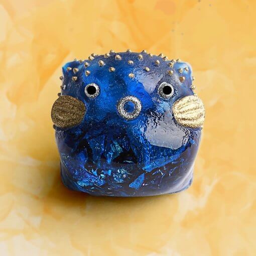 Keycat - Sapphire Puffy