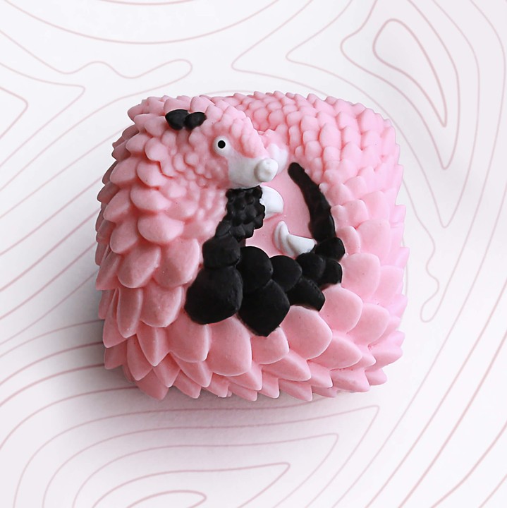 Keycat - Black Pink Tete