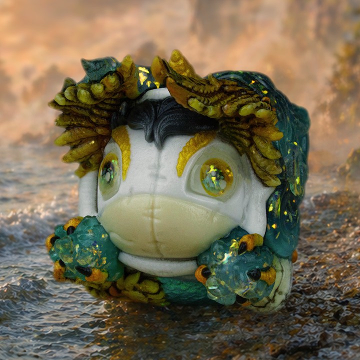 Goldenstar Keycap - Holy Descendant Napicorn