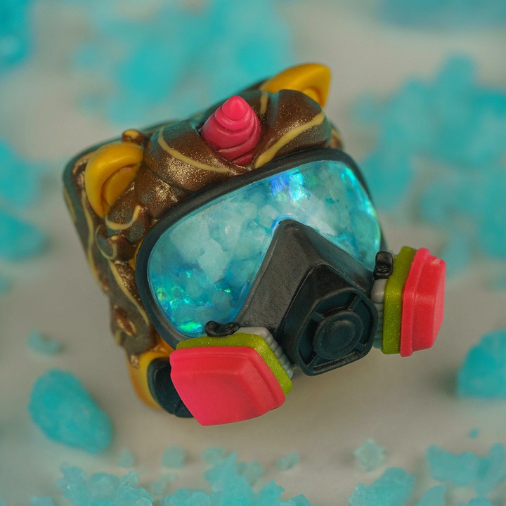 Goldenstar Keycap -  Baby Blue