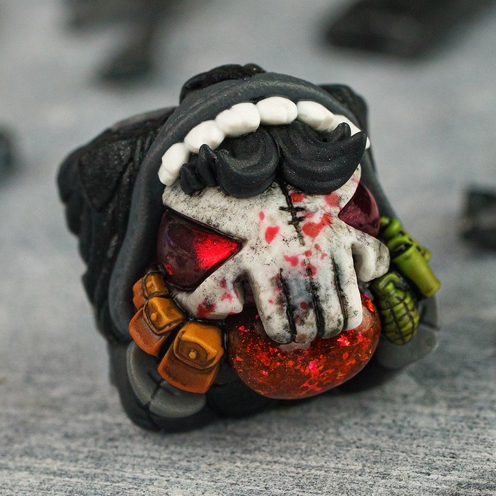 Goldenstar Keycap - Punisher Hungercorn