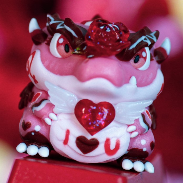 Crystal Pieces - La Vie en Rose (Heart) Drageris