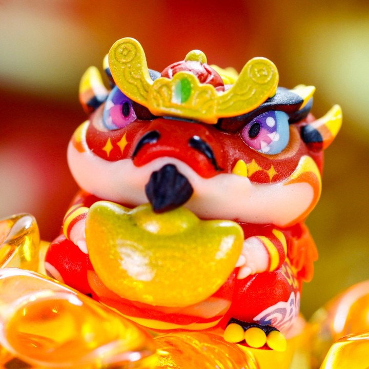 Crystal Pieces - The God of Wealth Drageris