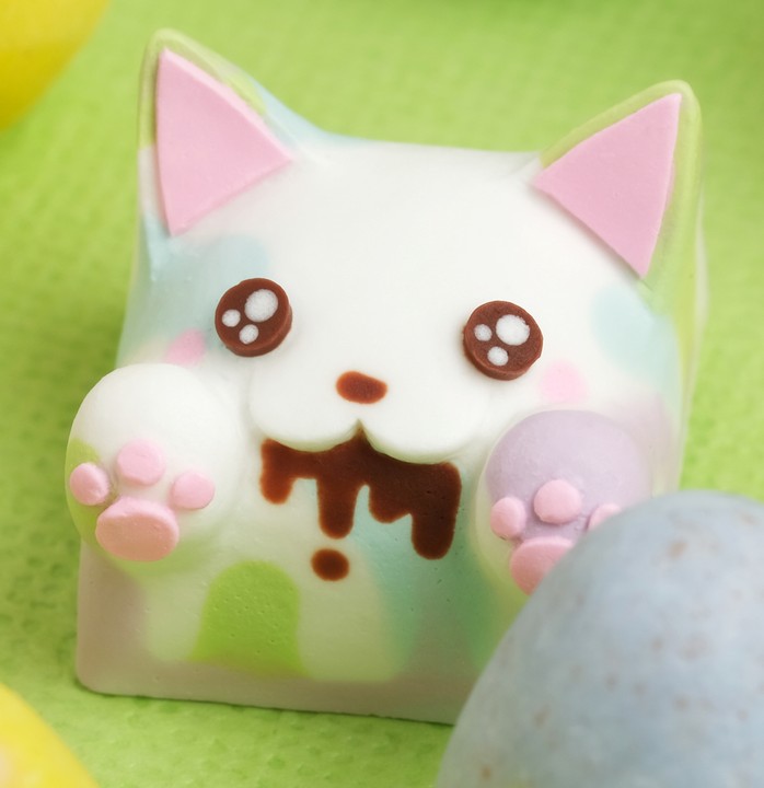 Hello Caps - Chubby bunny Bongo Cat v2