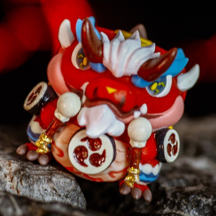 Crystal Pieces - Raijin - The Thunder and Lightning God Drageris