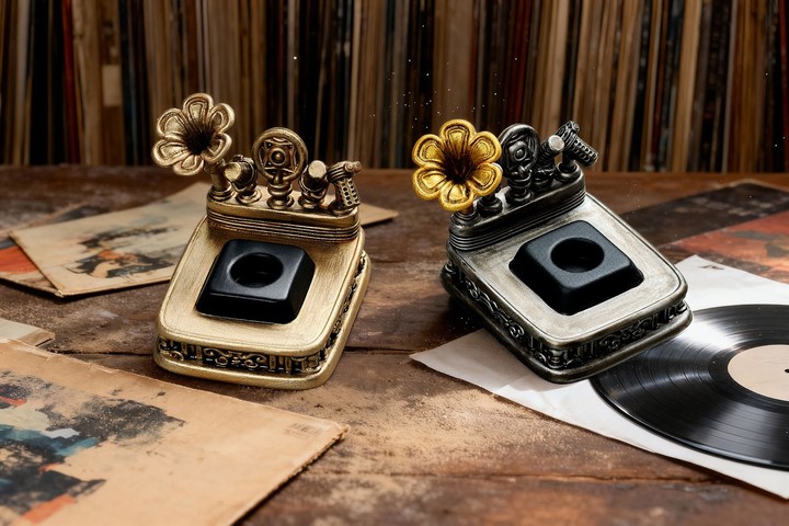 Jelly Key - The Gramophone Stage stand Analog Archive artisan keycaps (2025/12/20)