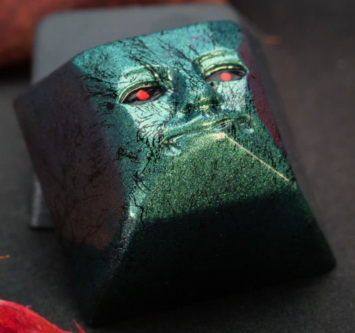 Nightcaps - Crystallized Green Eggface - Faceted