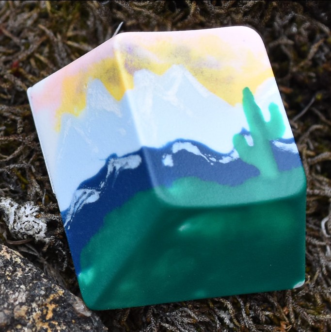 SodieCaps - The Lone Cactus Blank Keycaps (GMK Style)