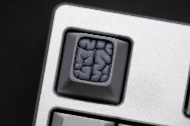Alpha Keycaps - Gray Matter Kerebro