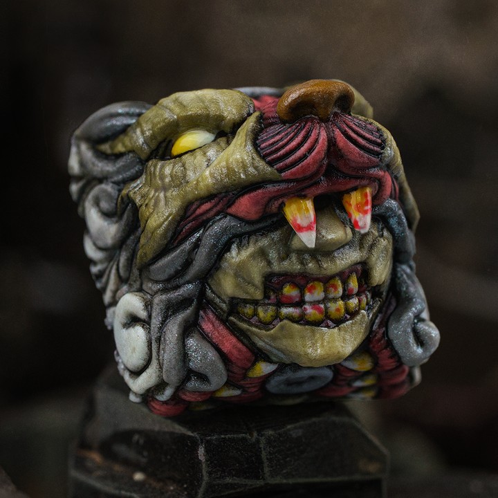 Goldenstar Keycap - Armored Titan Velites