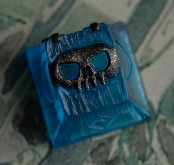 Azi Keycaps - Torched Blue (MX/T) Barkey v2