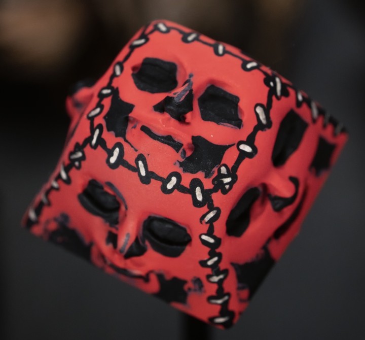 Nightcaps - Bloodied Skulls ETF x Black Mage Caps - Four Fiends