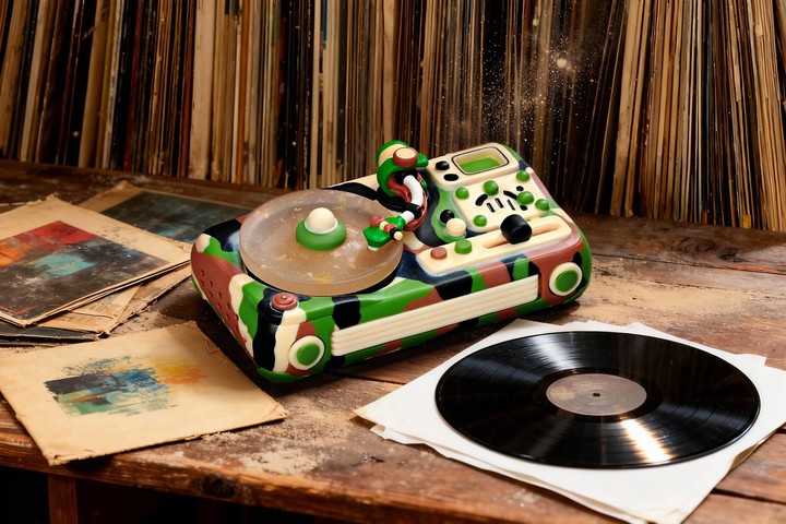 Jelly Key - Jungle Boogie - 1.75u (capslock) Analog Archive artisan keycaps (2025/12/20)