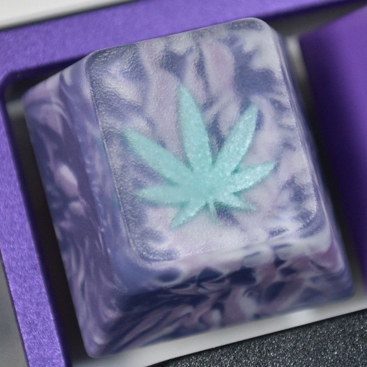 SodieCaps - Purple Haze Blank Keycaps (GMK Style)