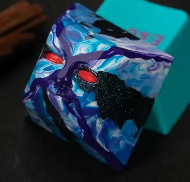 Nightcaps - Painted Variable (Navy) Eggface - Faceted