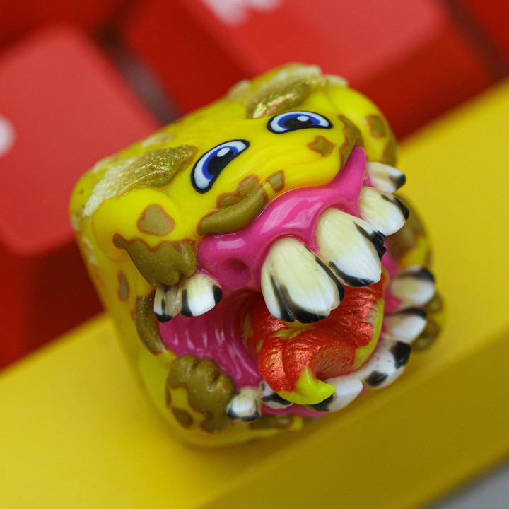 Goldenstar Keycap - Emoji Hundun