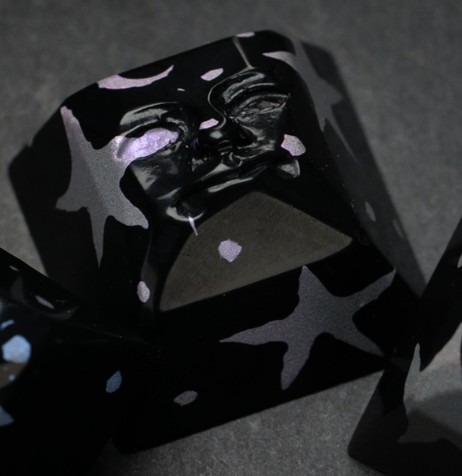 Nightcaps - Piano Black B Eggface - Faceted