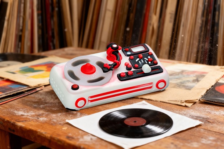 Jelly Key - Red Alert - 1.75u (capslock) Analog Archive artisan keycaps (2025/12/20)