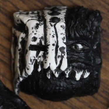 Ritual Master - B&W Helmutt Halfhelm