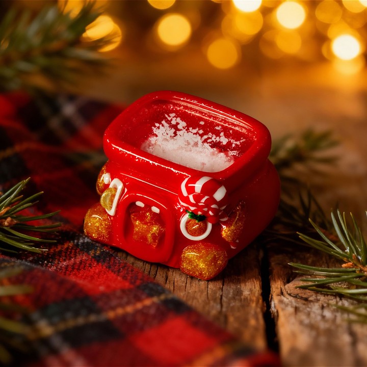 Jelly Key - Golden Glow Yuletide Treasure artisan keycaps (16/11/2025)