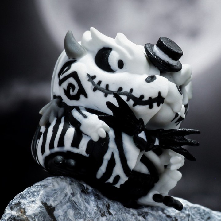 Crystal Pieces - Jack Skellington Skeleton Drageris