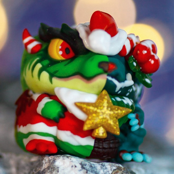 Crystal Pieces - Skegrinch Skeleton Drageris