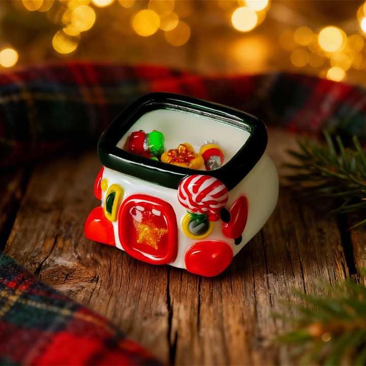 Jelly Key - Candy Cane Yuletide Treasure artisan keycaps (16/11/2025)