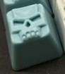 Clack Factory - Lead Blue Solid Color Skulls