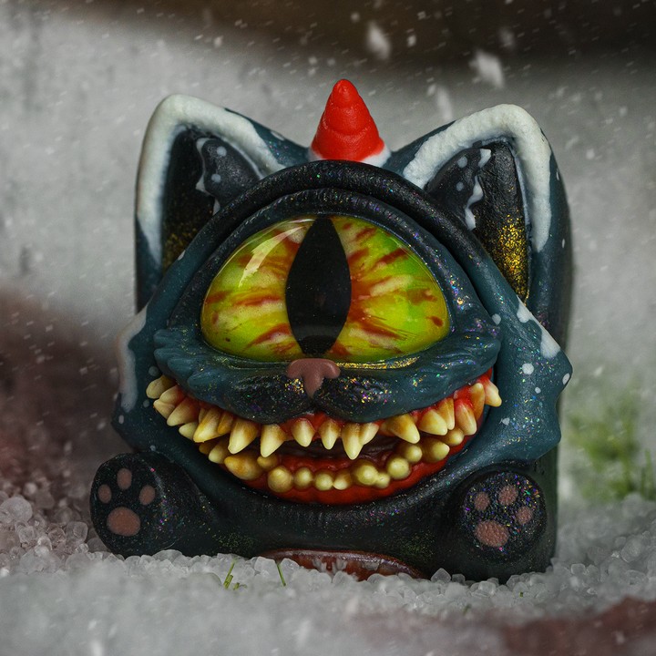 Goldenstar Keycap - Jólakött Napicorn