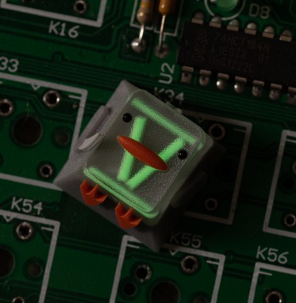 Azi Keycaps - V Pato Puto