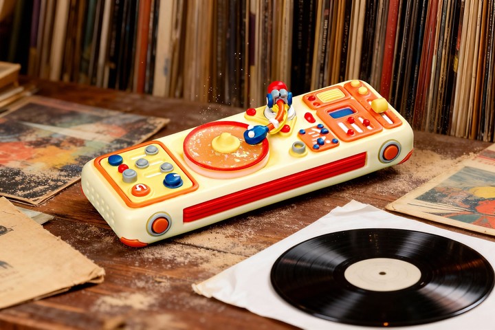 Jelly Key - Retro Pop - 2.75u (right-shift) Analog Archive artisan keycaps (2025/12/20)