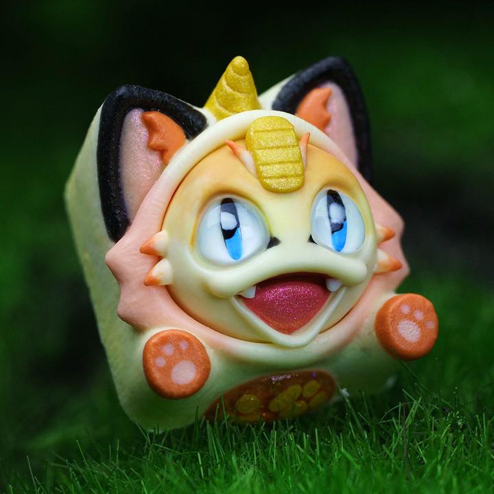 Goldenstar Keycap - Meow Napicorn