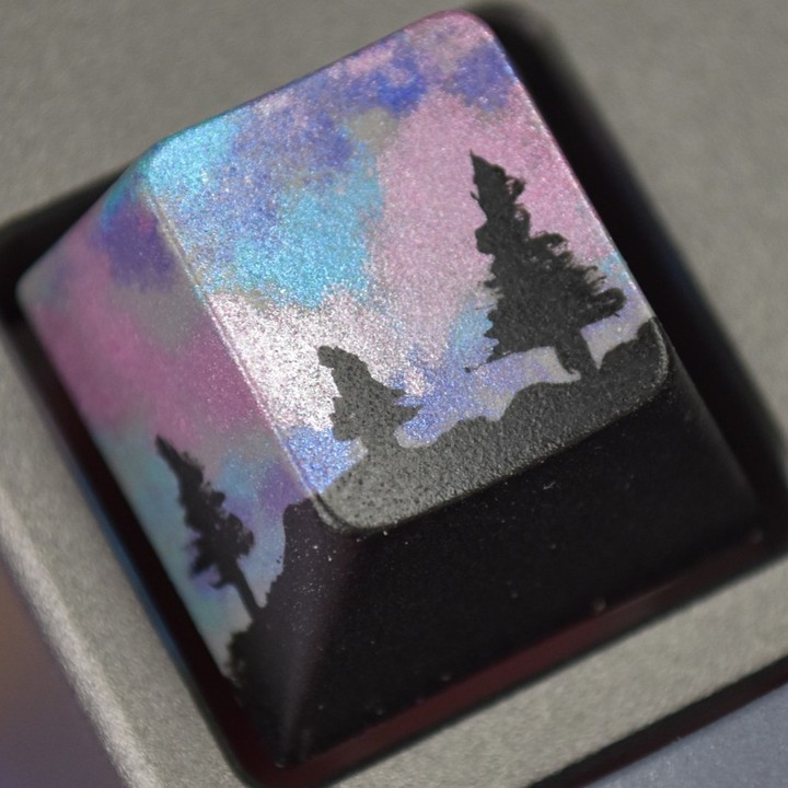 SodieCaps - Iridescent Dreams Blank Keycaps (GMK Style)