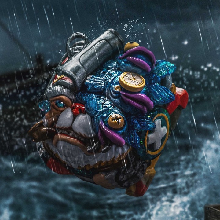 Artkey - Tin Can Skipper Beowulf