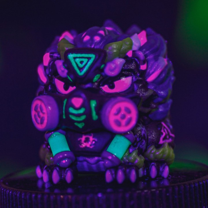 Crystal Pieces - Biohazard Kirineris