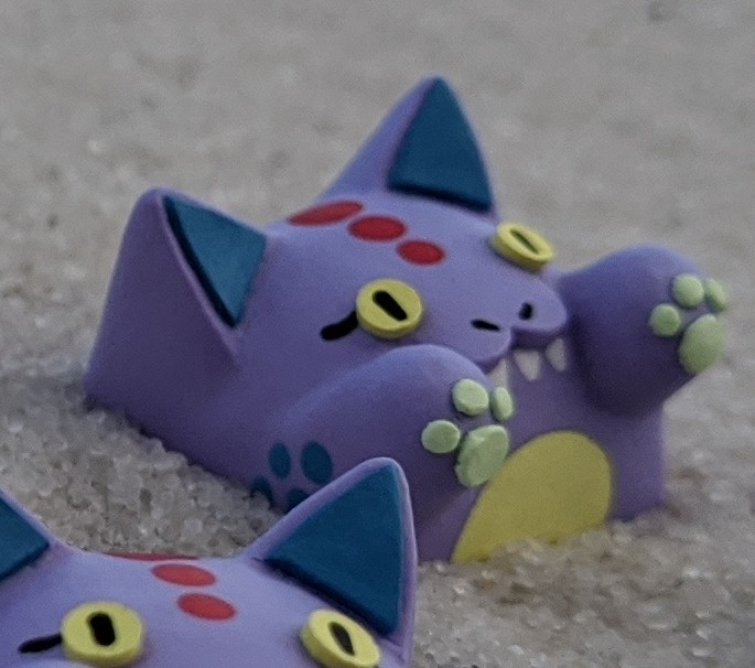 Hello Caps - Purple people eater Bongo Cat v2