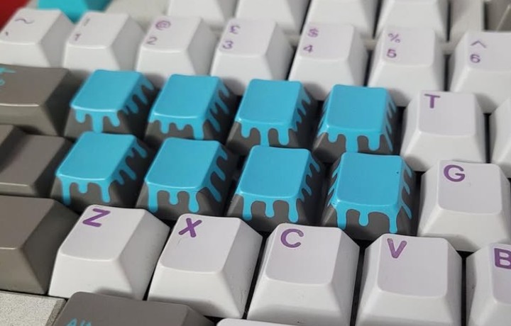 NibbNubb Keycaps - (Commission) QWER & ASDF