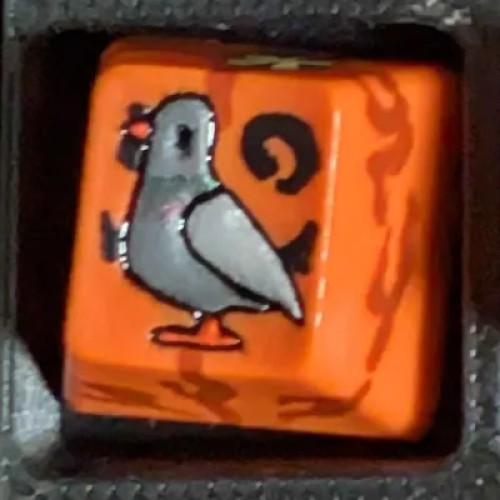 Level caps - Carved (Loop-D eyes) Sky Rat