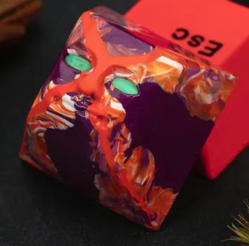 Nightcaps - Painted Variable (Orange) Eggface - Faceted