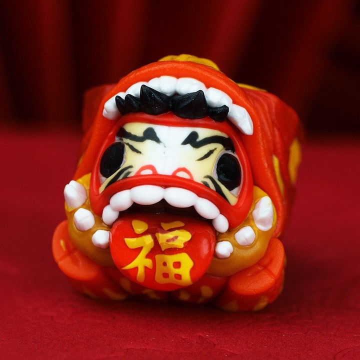 Goldenstar Keycap - Daruma Hungercorn