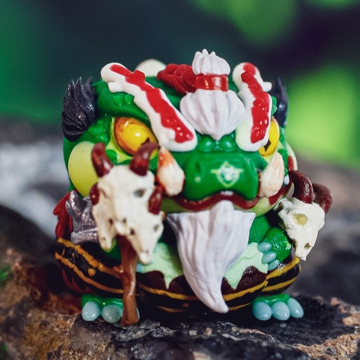 Crystal Pieces - The Orc Mage Shenrong