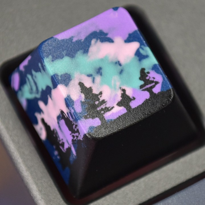 SodieCaps - Northern Lights Blank Keycaps (GMK Style)
