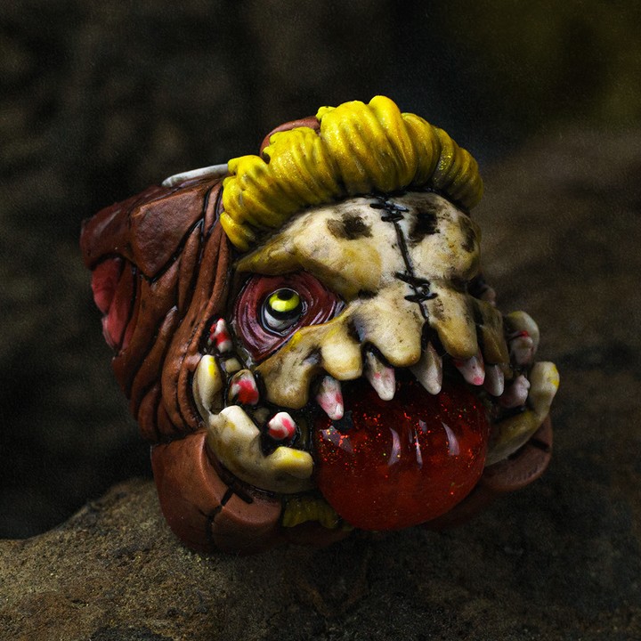 Goldenstar Keycap - Hungerjaw Hungercorn